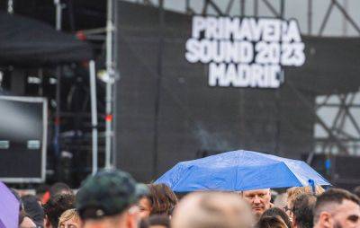 Footage and photos show impact of weather at Primavera Madrid 2023 - www.nme.com - Madrid - county Rock