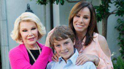 Joan Rivers Remembered by Daughter Melissa and Grandson Cooper on What Would've Been Her 90th Birthday - www.etonline.com