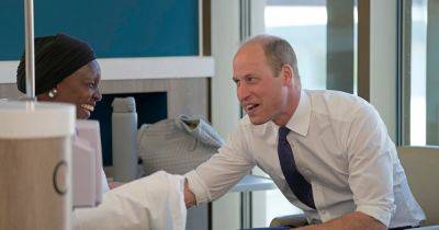 Prince William's touching words of reassurance to sick mum as he opens £70m cancer treatment centre - www.dailyrecord.co.uk - Centre - county Sutton
