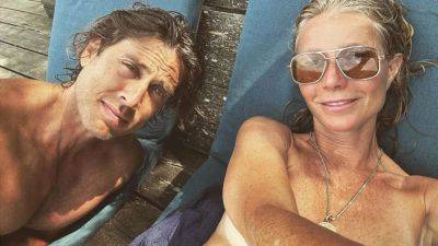 Gwyneth Paltrow sunbathes topless with husband Brad Falchuk while vacationing in Italy - www.foxnews.com - California - Italy