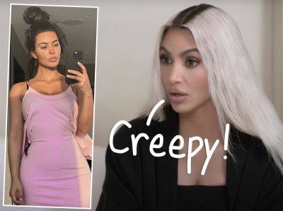 Did Kim Kardashian Just Catch The Image Of A GHOST In One Of Her Mirror Selfies?? - perezhilton.com - USA - county Story - county Roberts
