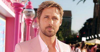 Ryan Gosling Wears Sweet ‘E’ Necklace for Eva Mendes at ‘Barbie’ L.A. Premiere: Photos - www.usmagazine.com - Los Angeles