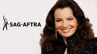 SAG-AFTRA President Fran Drescher Back To Lead Last-Ditch Effort To Reach A Contract – After A Weekend In Italy Mugging For Cameras With Pal Kim Kardashian At Dolce & Gabbana Show - deadline.com - USA - Italy - Florida - county Story
