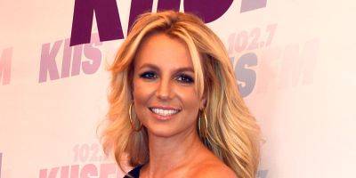 Britney Spears Teases 'Great News Coming Tomorrow' Amid Will.i.am Collab Rumors - www.justjared.com