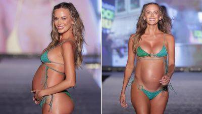 Jena Sims, model and Brooks Koepka’s wife, bares her baby bump at SI Swimsuit runway show: ‘It takes courage’ - www.foxnews.com - Britain - USA - India - county Williams
