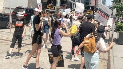 Dispatches From The Picket Lines, Day 71: Speakers Tout Abortion Rights As WGA Picketers Hit Amazon’s New York HQ On “Prime Day” - deadline.com - New York - USA - state Idaho - city Kazan