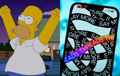 ‘The Simpsons’ fan theory that Homer predicted Threads logo debunked - www.nme.com