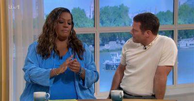 Alison Hammonds stops This Morning and tells Dermot O'Leary 'be careful' as she shares painful injury from day at work - www.manchestereveningnews.co.uk