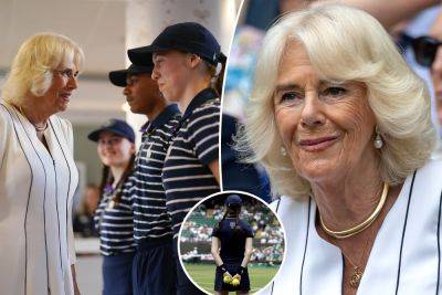 Queen Camilla reveals surprising past job at Wimbledon: ‘Quite difficult’ - nypost.com - France - Paris - London - Washington