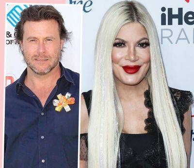 Tori Spelling's Hotel Stay Has 'Nothing To Do With' Dean McDermott Marital Issues?! - perezhilton.com