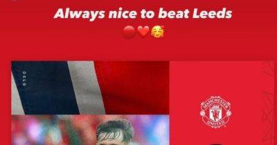 Harry Maguire trolls Leeds after Manchester United pre-season friendly win - www.manchestereveningnews.co.uk - France - Manchester - Norway - Chelsea - county Lyon - city Oslo