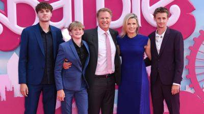 Will Ferrell Steps Out With Wife and Kids in Rare Family Sighting at 'Barbie' London Premiere - www.etonline.com - London