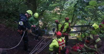 Two-hour rescue operation to help teenage who fell into Blairgowrie gorge - www.dailyrecord.co.uk - Scotland
