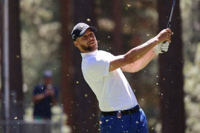 Watch Steph Curry Lose His Mind — And His Hat! — After Sinking a Hole-In-One At Celebrity Golf Tournament - etcanada.com - USA - state Nevada - Lake