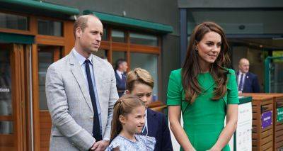 Prince William & Princess Catherine Bring Prince George & Princess Charlotte to Wimbledon 2023 - www.justjared.com - London - Charlotte