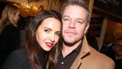 Matt Damon Says Wife Luciana Barroso Saved Him From a Career ‘Depression’ With Just Three Words - www.glamour.com