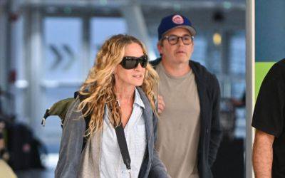 Sarah Jessica Parker & Matthew Broderick Spotted Jetting Out of New York Together - www.justjared.com - New York - New York