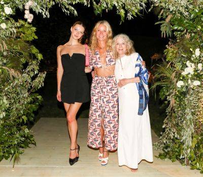 Gwyneth Paltrow, Mom Blythe Danner And Daughter Apple Martin Team Up At Hamptons Party - etcanada.com - county Hampton