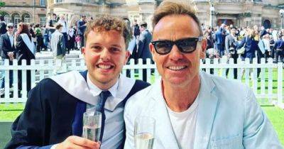 Jason Donovan beams with pride as his son graduates from Scots university - www.dailyrecord.co.uk - Scotland
