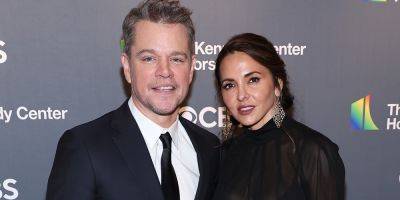 Matt Damon Told Wife Luciana Barroso He'd Take An Acting Break, But Then Got A Call About 'Oppenheimer' - www.justjared.com