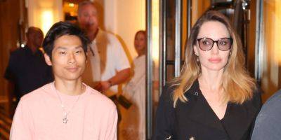 Angelina Jolie & Son Pax Enjoy a Night Out in New York City - www.justjared.com - New York