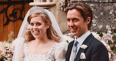 Princess Beatrice's husband shares unseen wedding snaps to celebrate anniversary - www.dailyrecord.co.uk - London - county Windsor