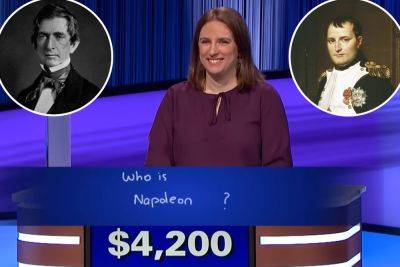 ‘Jeopardy!’ contestant flubs final clue with Napoleon guess: ‘Seriously?!’ - nypost.com - Russia - state Alaska - Baltimore