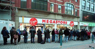 From Virgin Megastore to Tammy Girl - the high street stores Manchester's shoppers loved in the 90s - www.manchestereveningnews.co.uk - Italy - Manchester
