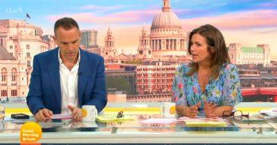 Martin Lewis brought to tears as he halts Good Morning Britain before sharing what he did for Susanna Reid - www.manchestereveningnews.co.uk - Britain