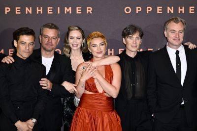 Christopher Nolan says ‘Oppenheimer’ cast walkout at premiere due to strike ‘was bittersweet’ - nypost.com - USA
