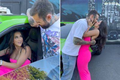 YouTuber buys wife Lamborghini to celebrate her filming porno with another man - nypost.com - county Ross
