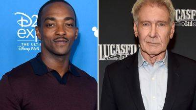 Anthony Mackie Was So Intimidated by Harrison Ford He Forgot His Lines: ‘I Was So F-ing Nervous’ - thewrap.com - county Ross - Indiana - county Harrison - county Ford - county Rogers