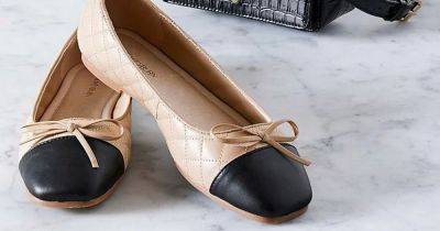 La Redoute's new £60 ballerina flats are great dupes for Chanel's £800 pumps - www.ok.co.uk