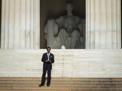 ‘Rustin’ photos show Colman Domingo as Bayard Rustin - qvoicenews.com - Washington - Washington - city Pasadena - county Clayton