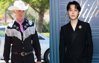 Ryan Gosling offers BTS’s Jimin a guitar from ‘Barbie’ after copying his outfit - www.nme.com