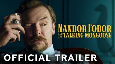 ‘Nandor Fodor And The Talking Mongoose’ Trailer: Simon Pegg Investigates A Mammal Voiced By Neil Gaiman On September 1 - theplaylist.net