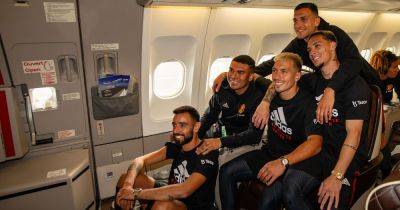 Manchester United players send message as squad lands in US for pre-season tour - www.manchestereveningnews.co.uk - USA - Manchester - New Jersey
