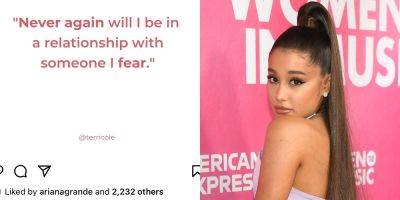 Ariana Grande's Instagram 'Likes' Draw Attention: 'Likes' Include Being in a Relationship Someone That You 'Fear' & More - www.justjared.com