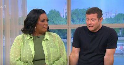 Alison Hammond tells Dermot O'Leary 'sorry' as he shuts down This Morning conversation because it's 'on the telly' - www.manchestereveningnews.co.uk