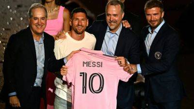 Lionel Messi’s Official Inter Miami CF No. 10 Jersey is Available for Pre-Order - www.etonline.com - Mexico - Jersey