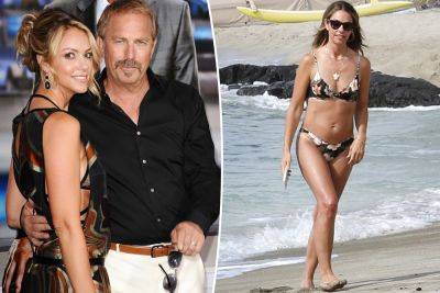 Kevin Costner’s ex Christine Baumgartner on vacation — with his friend - nypost.com - California - Hawaii