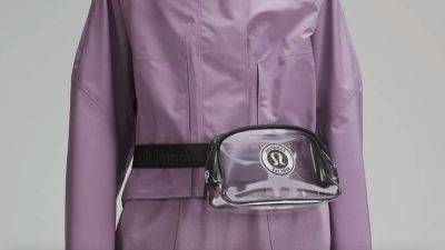 Lululemon Just Released a Clear Version of Its Viral Belt Bag for Concerts, Sporting Events and More - www.etonline.com