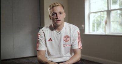 Donny van de Beek makes Andre Onana prediction after first Manchester United training session - www.manchestereveningnews.co.uk - Scotland - Manchester - county Lyon