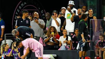 Kim Kardashian, Tristan Thompson, Serena Williams, David Beckham Attend Lionel Messi's MLS Debut - www.etonline.com - Miami - Mexico - Florida - Japan - county Lauderdale - city Fort Lauderdale, state Florida