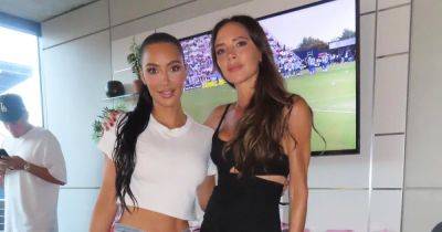 Victoria Beckham and Kim Kardashian are friendship goals as they pose at Inter Miami match - www.ok.co.uk - Miami - city Miami