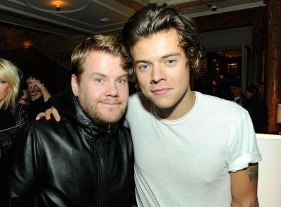 See James Corden Jump And Dance At Harry Styles’ Last Tour Stop in Italy - etcanada.com - Britain - Italy