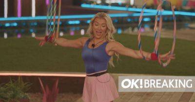 Love Island talent show first look as Molly hula hoops and Abi becomes a clown - www.ok.co.uk - Britain