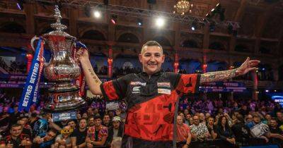 From silly handshakes to being sick before the final – Stockport’s Nathan Aspinall on becoming World Matchplay champion - www.manchestereveningnews.co.uk - county Garden