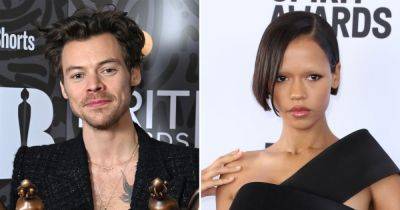 Harry Styles’ Rumored Girlfriend Taylor Russell Spotted at His Final ‘Love on Tour’ Show - www.usmagazine.com - Australia - USA - Italy - Austria