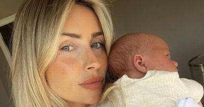 Danielle Fogarty discusses son's birth and admits she struggles to look at C-section scar - www.ok.co.uk